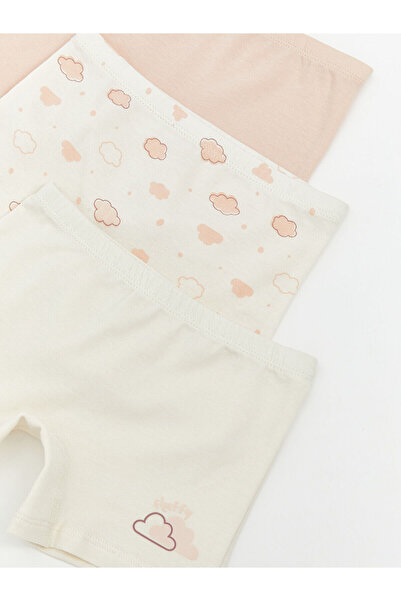 LC Waikiki Printed Girl's Boxer Set of 3