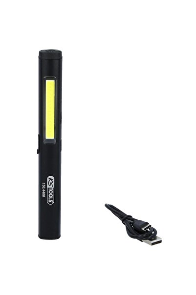 KS Tools COB LED Strip Inspection Light, 350 Lumens, with UV LED and Laser Pointer