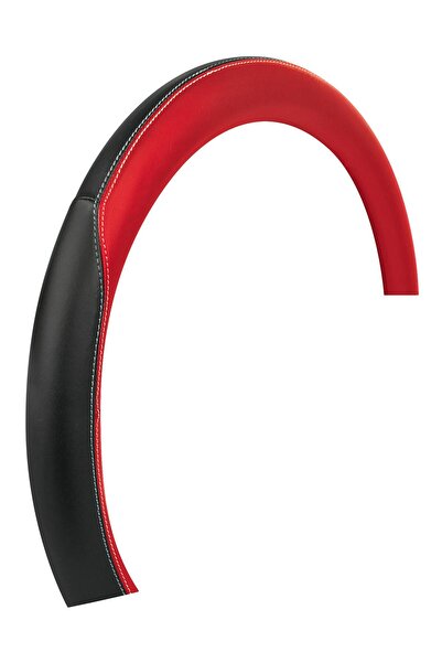 Lampa Husă volan premium "CLUB" negru cu roșu, dimensiuni 44/46 CM - Model LA...