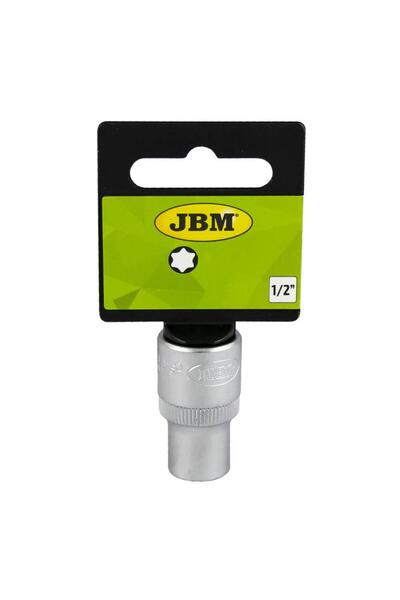 JBM Cheie tubulară 10084, profil Torx, 1/2", mărime E20