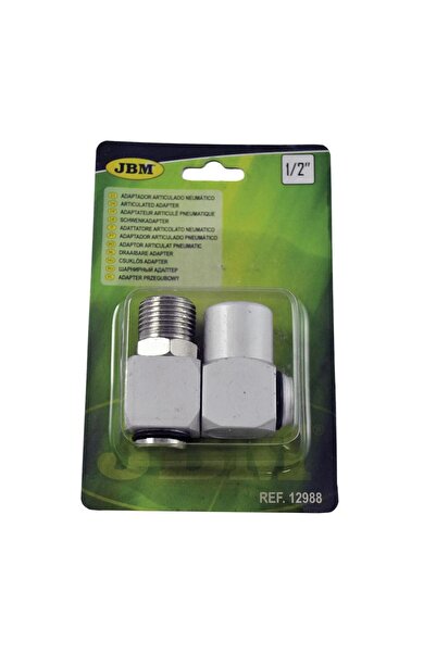 JBM Pneumatic adapter with joint 12988, 1/2 inch diameter