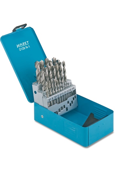 HAZET Set de burghie spiralate pentru metal HZ2128N-1