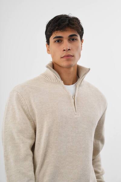 oraystore Πλεκτά με φερμουάρ ψηλός λαιμός