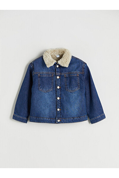 LC Waikiki LCW Kids Шерстяний комір Чоловічий дитячий джинсовий піджак