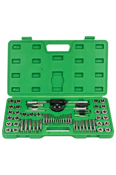 JBM 60-piece set: Taps and Dies in millimeters and inches, 50793
