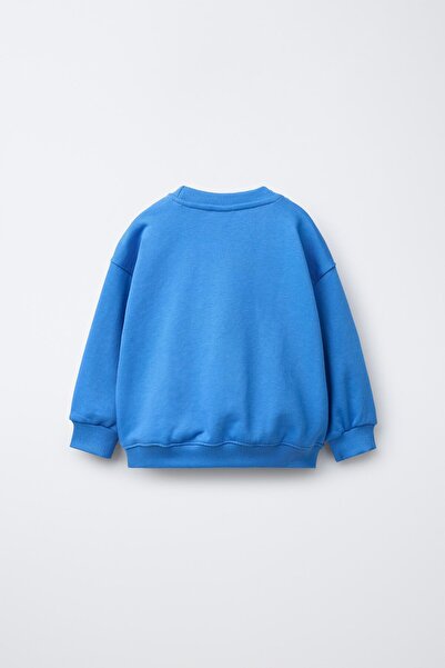 Magu Erkek Çocuk Pamuklu Mavi LA Baskılı Eşofman Takımı - Silver Lake Yazılı