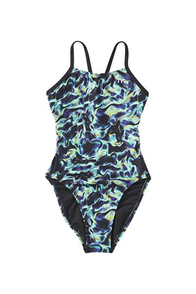 TYR Durafast Elite ®   Cf Girls' Swimsuit - Energia (Green)