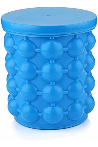 Hope ECVV Ice Cube Maker Genie Revolutionary Space Saving Ball Makers Bucket Party Drink Silicone Trays M