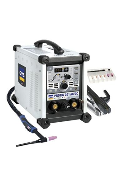 Gys Aparat de Sudură PROTIG 201 AC/DC cu Accesorii SR26DB