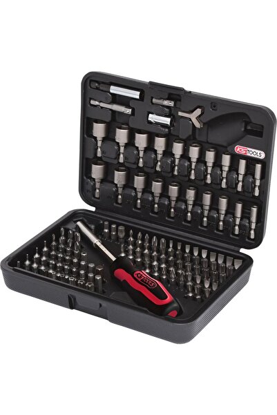 KS Tools Set de 122 de biți de 1/4"