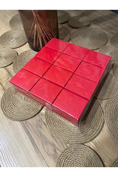 TR Kolye Küpe Yüzük Kutusu 24 Adet 6x8x3cm 1.5cm Siyah Kadife Süngerli (MONTA...