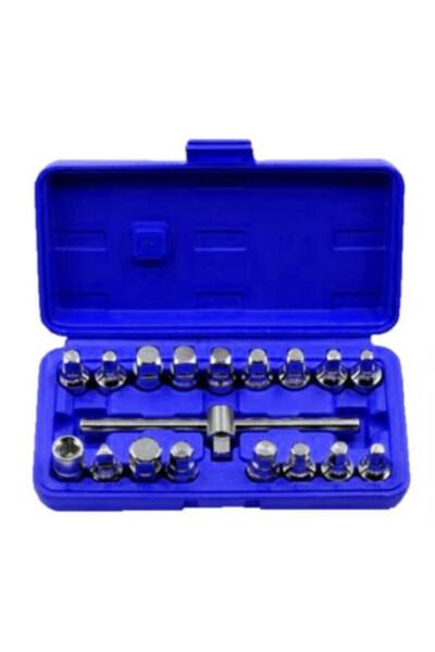 Garage Meister Square wrench set for oil pan bolts GM52008, with storage box