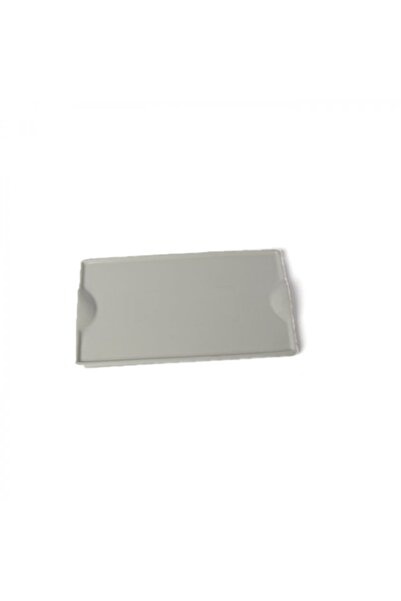 SQUALO Squalo - Elegant Rectangular Serving Dish (Porcelain) with a Contemporary Design - White 2x20.5x12.5 cm