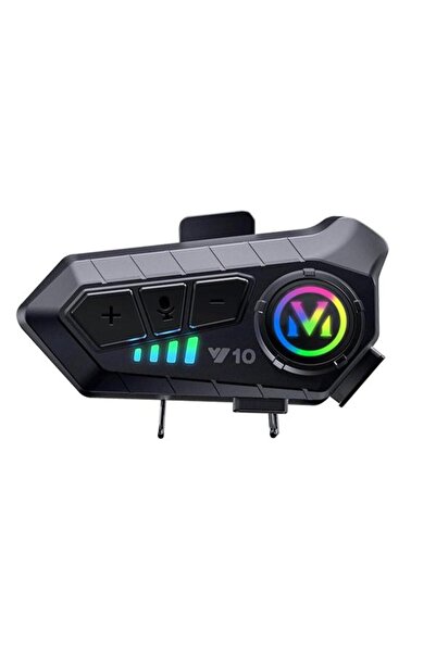 Smart Time&Tech Y10 Motosiklet BT5.3 Çeşitli Kasklarla Uyumlu İnterkom Gürültü Engelleme