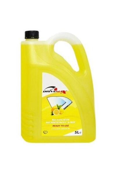 Drivemax Lichid de Parbriz de Vară Aroma Lămâie, 5L, Gata de Utilizare