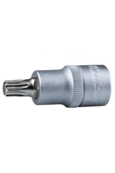 KS Tools Cheie tubulară Torx 911.1361-E, antrenare pătrată 1/2 inch, dimensiune T20, lungime 55 m