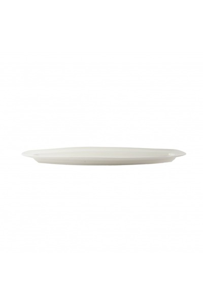 SQUALO Squalo - Contemporary Design Round Divided Serving Dish (Porcelain) - White 3.8x34.8x34.8 cm