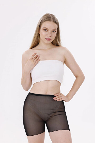 Kocabey Freshness 0024 Boxer corset din tulle tăiat cu laser