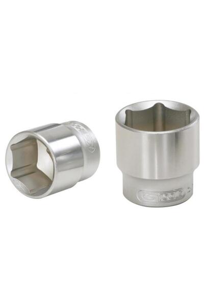KS Tools Socket wrench head 917.1218, 1/2 inch, 18 mm, 38 mm long, chrome vanadium steel