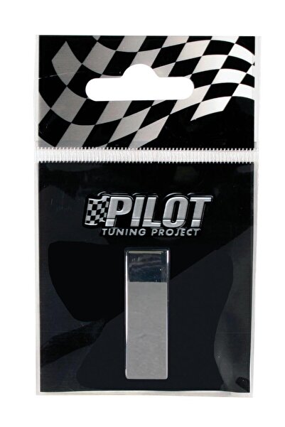 Lampa Ornament Autoadeziv Cromat LAM07869, Model Type 3, Litera "I", Tridimensional, Înălțime 28