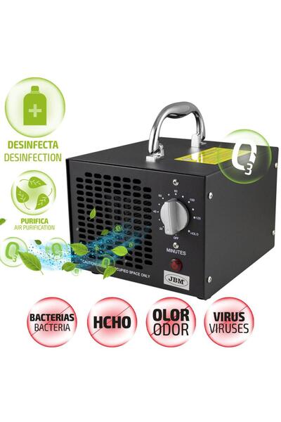 JBM Portable ozone generator 53786, ozone production capacity 5000 mg/h