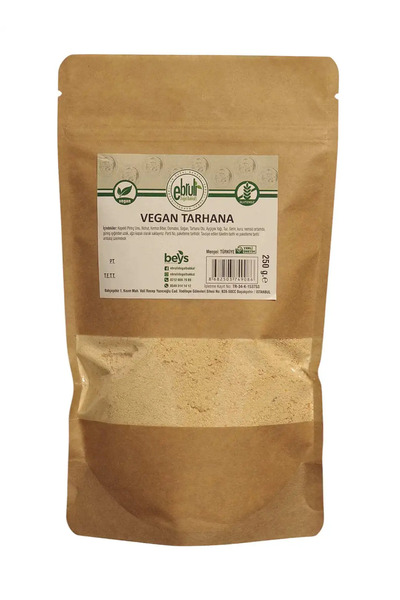 EBRULİ DOĞAL BAKKAL by beys Glutensiz Vegan Tarhana 250 gr