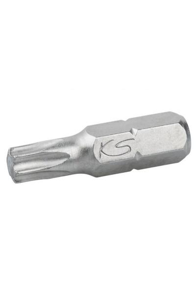 KS Tools Hexagonal screwdriver bit 911.2327, Torx T30 profile, length 25 mm, steel for screws
