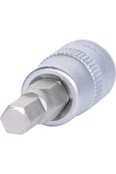 KS Tools Cap tubular hexagonal 911.1438, pătrat 1/4", 5 mm, 37 mm, oțel crom-...