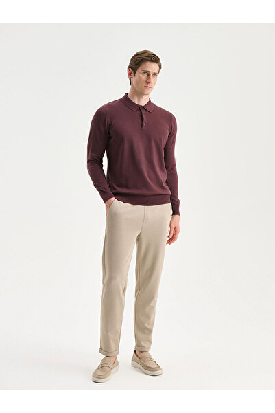 LC Waikiki Polo Neck Men's Knitwear Sweater