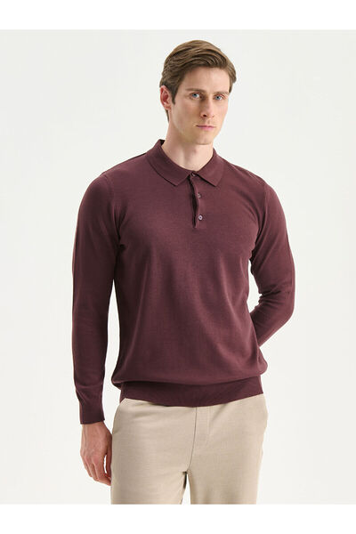 LC Waikiki Polo Neck Men's Knitwear Sweater