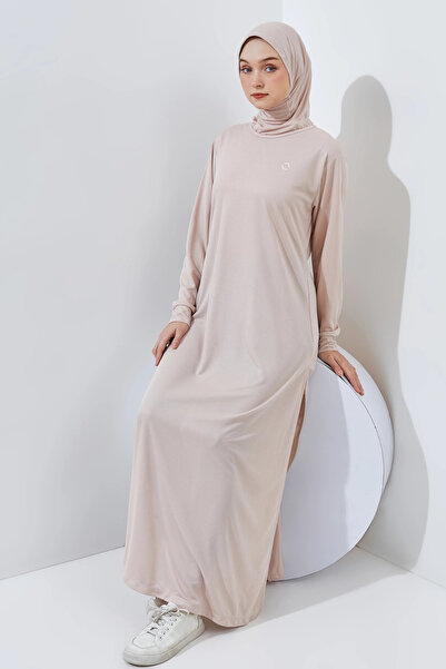 ONFLD Daily Sports Dress – Dark Vanilla | Lightweight Modest Athletic Dress for Active Living