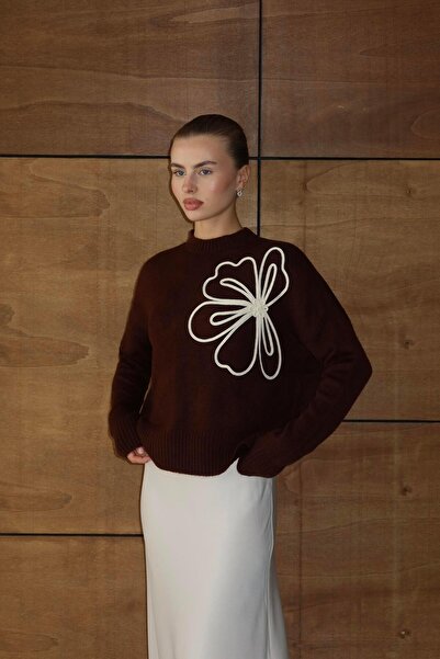 Jeevee Pulover din tricot cu model floral