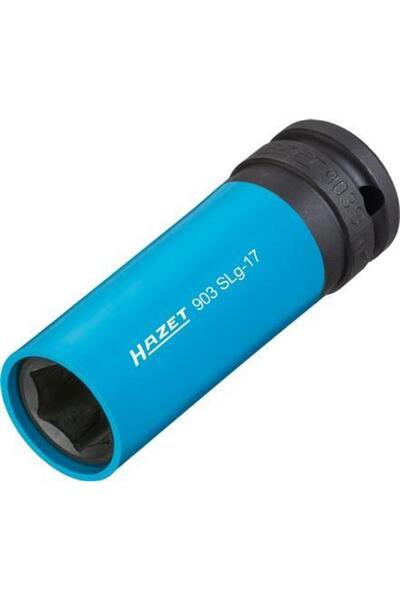 HAZET Socket wrench HZ903SLG-17/3, 1/2 inch square drive, length 85 mm