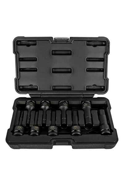 JBM Set de 8 Chei Imbus de Impact Hexagonale Lungi 1/2", 52339