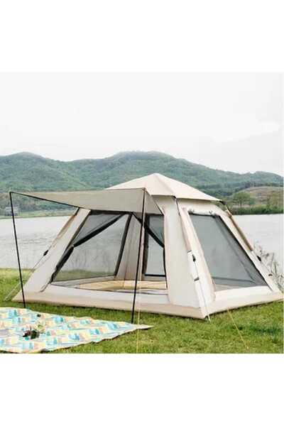 kamptek kamp teknolojisi Outdoor 6-8 Kişilik Tenteli Yeni Nesil Kamp Doğa Çad...