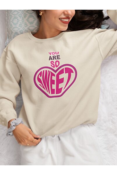 ArtYus Ești atât de colorat cu imprimeu guler rotund l Swea tricou