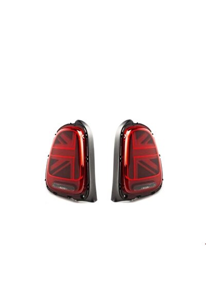 Genel Markalar Mini Cooper F60 Arka Stop Takımı İNgiliz Bayraklı (Kırmızı) 20...