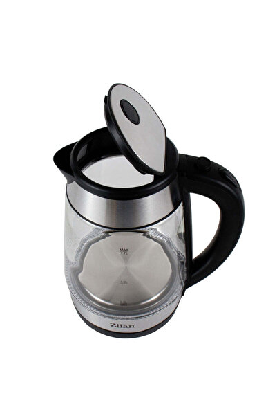 Zilan Ισχυρός Ηλεκτρικός Βραστήρας - 1,7 λίτρα, 2200W, Φωτισμός LED, Περιστροφή 360°, ZLN 3963