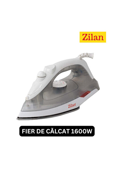 Zilan Iron - 1600W, Stainless Steel Soleplate, 180ml, Steam Control, Self-Cleaning, Floria ZLN 8429
