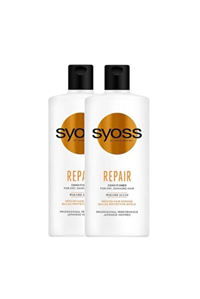 Syoss Repair Wakame Conditioner for dry and damaged hair, 2 x 500 ml