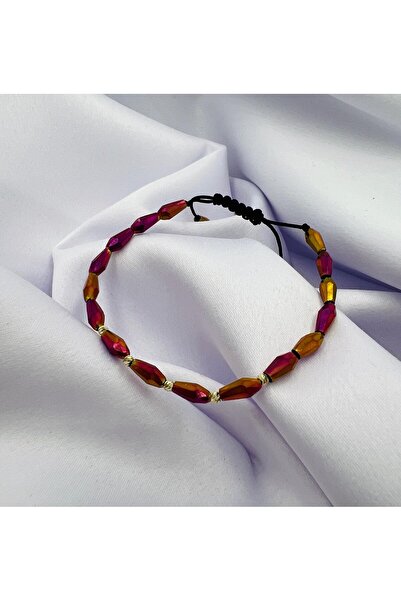 OEM Bracelet with 2.5mm beads in 14k gold and crystals