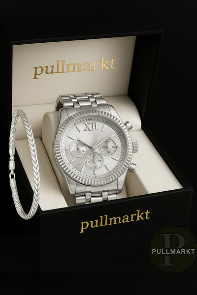 pullmarkt Bracelet + Men's Wrist Watch