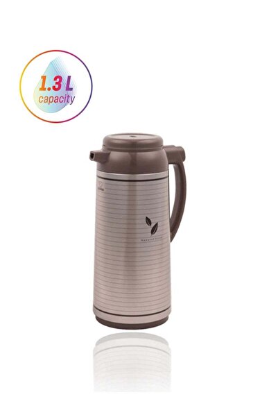 ZOJIRUSHI Japanese Stainless Steel Thermos - Brown/Gray