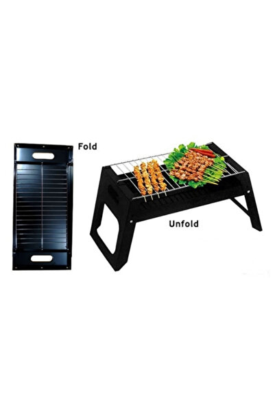 Hope شواية شواء مفتوحة - شواية شواء محمولة وقابلة للطي ومتينة للاستخدام المنز...