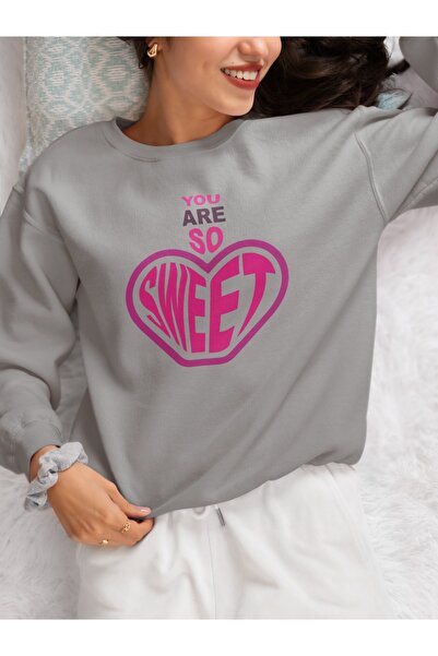 ArtYus ΕΙΣΤΕ ΠΟΛΥ Πολύχρωμο Φούτερ με λαιμόκοψη με τύπωμα