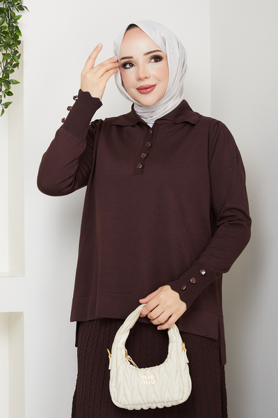 Pamuk Butik Women's Skirt Knitted Mercerized Knitwear Dress