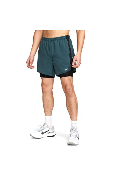 Nike Dri-Fit Erkek Yeşil Koşu Şort DX0841-309