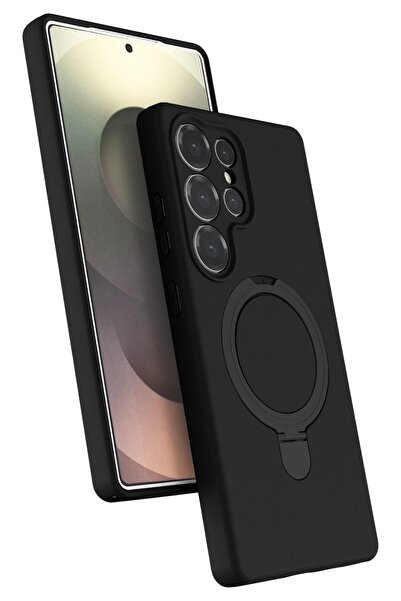 No7tech Newface Samsung Galaxy S25 Ultra Regal Magsafe Standlı Kapak