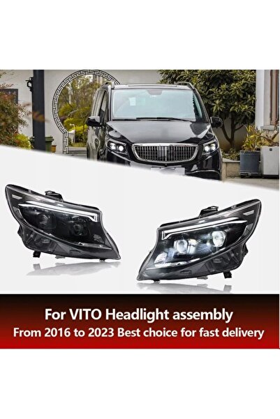 Arisar Mercedes Vito W447 Facelift Ön Far Seti Led 2024 Sonrası Uyumlu