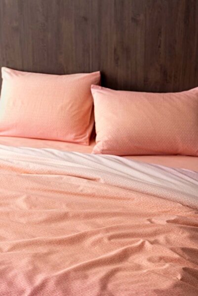 Madame Coco Mathis Single Cotton Printed Duvet Cover Set - Fuchsia